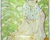 皮耶勃纳尔 - Sitting Woman with a Cat